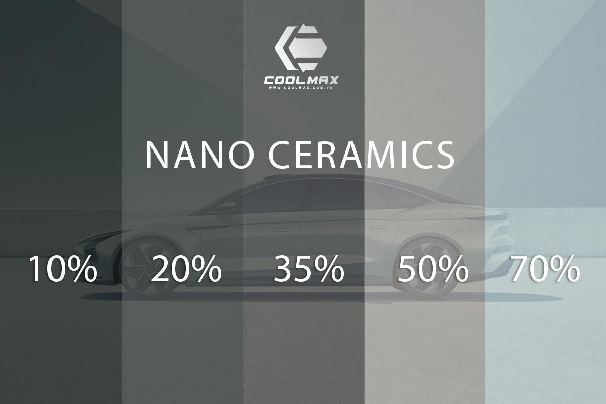 Thông số màu phim cách nhiệt Nano Ceramic